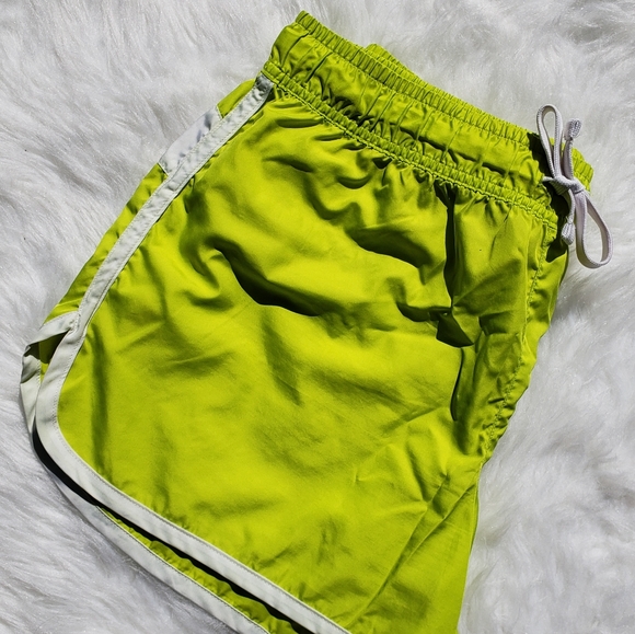 Yellow Windbreaker Shorts - Picture 3 of 6